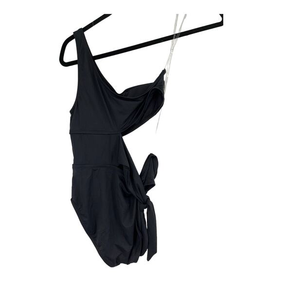 La Blanca bathing suit Island Goddess Cutout one shoulder one piece size 4 - Picture 4 of 5
